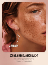 Lade das Bild in den Galerie-Viewer, Ohrringe - 'Aruba' - Basic Creolen