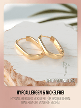 Lade das Bild in den Galerie-Viewer, Ohrringe - 'Helia' - Creolen