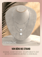 Lade das Bild in den Galerie-Viewer, Halskette - 'Capri Coin' - Layering Kette