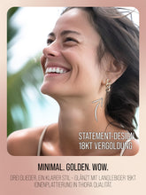 Lade das Bild in den Galerie-Viewer, Ohrringe - 'Kettenglieder' - Mit und ohne Perle