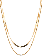 Lade das Bild in den Galerie-Viewer, Halskette - 'Twin Waves' - Layering Kette
