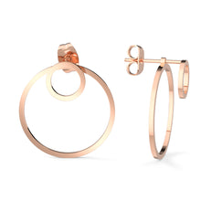 Lade das Bild in den Galerie-Viewer, Ohrringe - '2-in-1 Kreise'