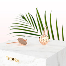 Lade das Bild in den Galerie-Viewer, Ohrringe - 'Plättchen Gehämmert'