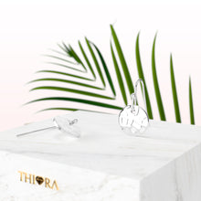 Lade das Bild in den Galerie-Viewer, Ohrringe - 'Plättchen Gehämmert'