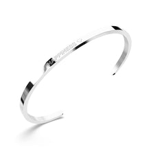 Lade das Bild in den Galerie-Viewer, Armreif mit Gravur - 'Happiness' - 3mm