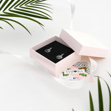 Lade das Bild in den Galerie-Viewer, Ohrringe - 'Plättchen Gehämmert'