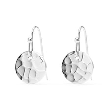 Lade das Bild in den Galerie-Viewer, Ohrringe - 'Plättchen Gehämmert'