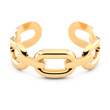 Lade das Bild in den Galerie-Viewer, Ring im Gliederketten Design | Edelstahl in Rosegold, Silber & Gold