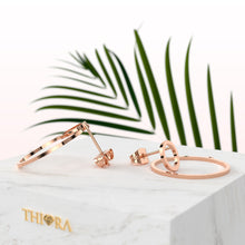 Lade das Bild in den Galerie-Viewer, Ohrringe - '2-in-1 Kreise'