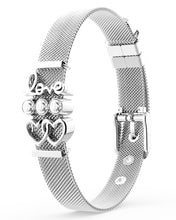 Lade das Bild in den Galerie-Viewer, Charmband Set - Classic - "Sparkling Love"