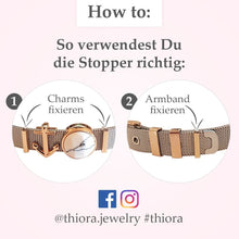 Lade das Bild in den Galerie-Viewer, Charm Stopper 3Er Set - Charms