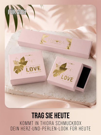 THIORA-Schmuckboxen in Rosa für die Love Note Halskette