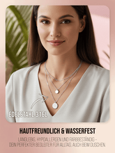 Lade das Bild in den Galerie-Viewer, Halskette - &#39;Capri Coin&#39; - Layering Kette

