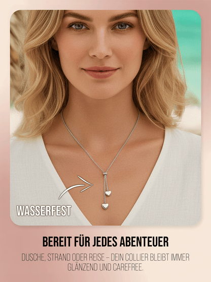 Halskette - 'Bora Hearts' - Herzkette