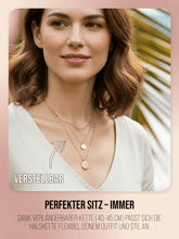 Lade das Bild in den Galerie-Viewer, Halskette - &#39;Capri Coin&#39; - Layering Kette
