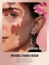 Lade das Bild in den Galerie-Viewer, Ohrringe - 'Aruba' - Basic Creolen
