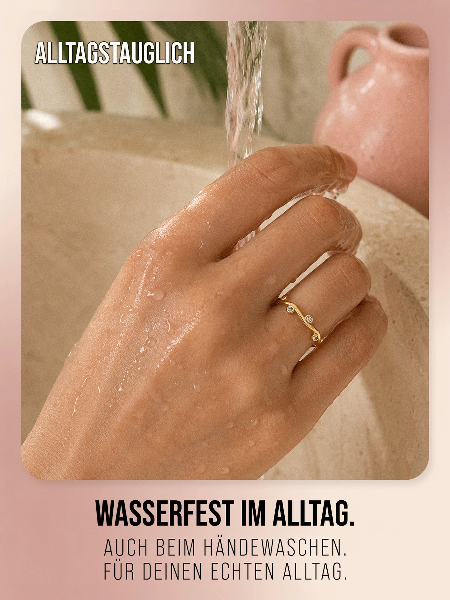 THIORA Lagoon Ring in Gold – Produktdetail 5