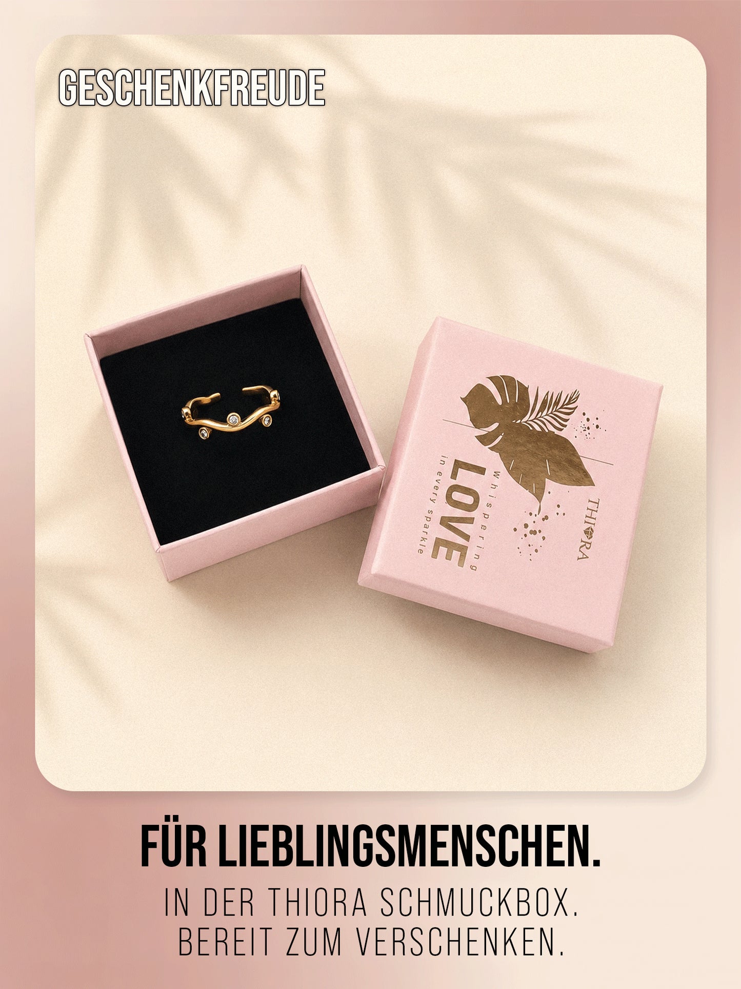THIORA Lagoon Ring in Gold – Produktdetail 6