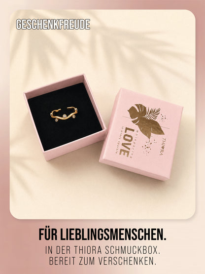 THIORA Lagoon Ring in Gold – Produktdetail 6