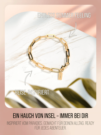 Island Links Armband – Flexibel einhakbar
