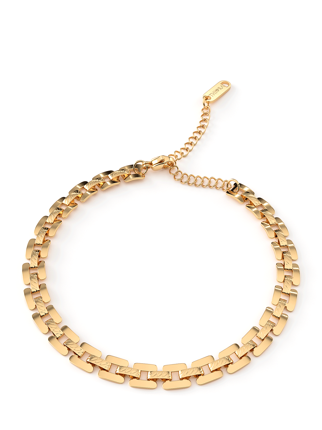 Armband - 'Solara' - Flaches Panzerarmband