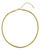 Lade das Bild in den Galerie-Viewer, Halskette - 'Sunwave' - Panzerkette Damen

