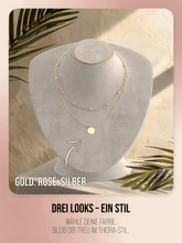 Lade das Bild in den Galerie-Viewer, Halskette - &#39;Palma Disc&#39; - Layering Kette
