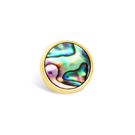 THIORA Charm Abalone Muschel – Gold