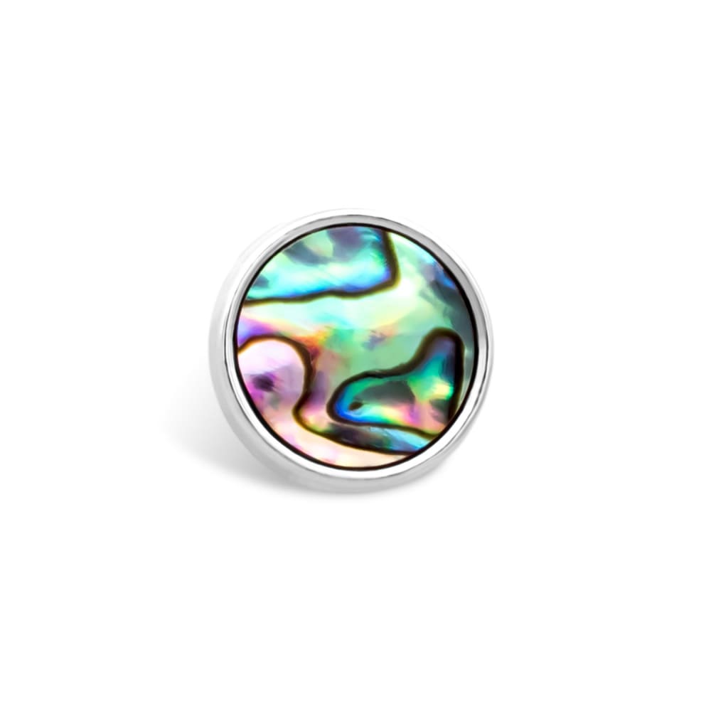THIORA Charm Abalone Muschel – Silber