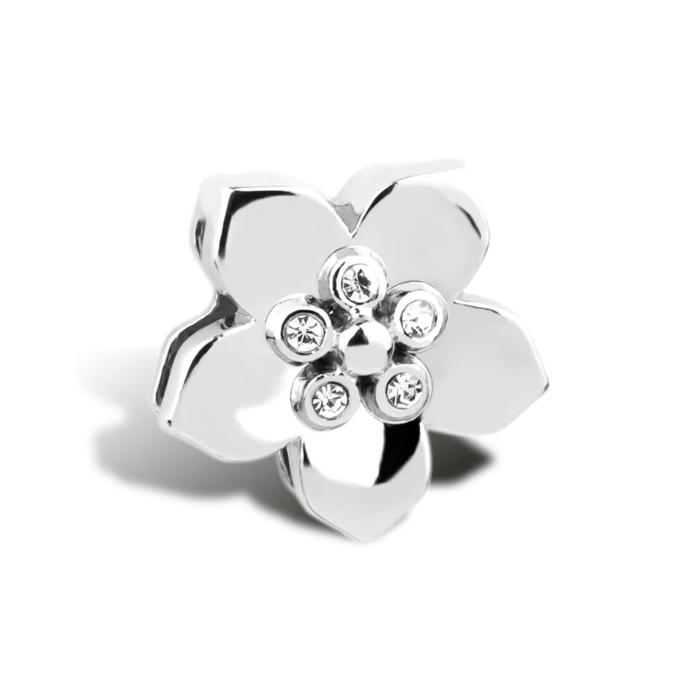 THIORA Charm Blütentraum – Silber