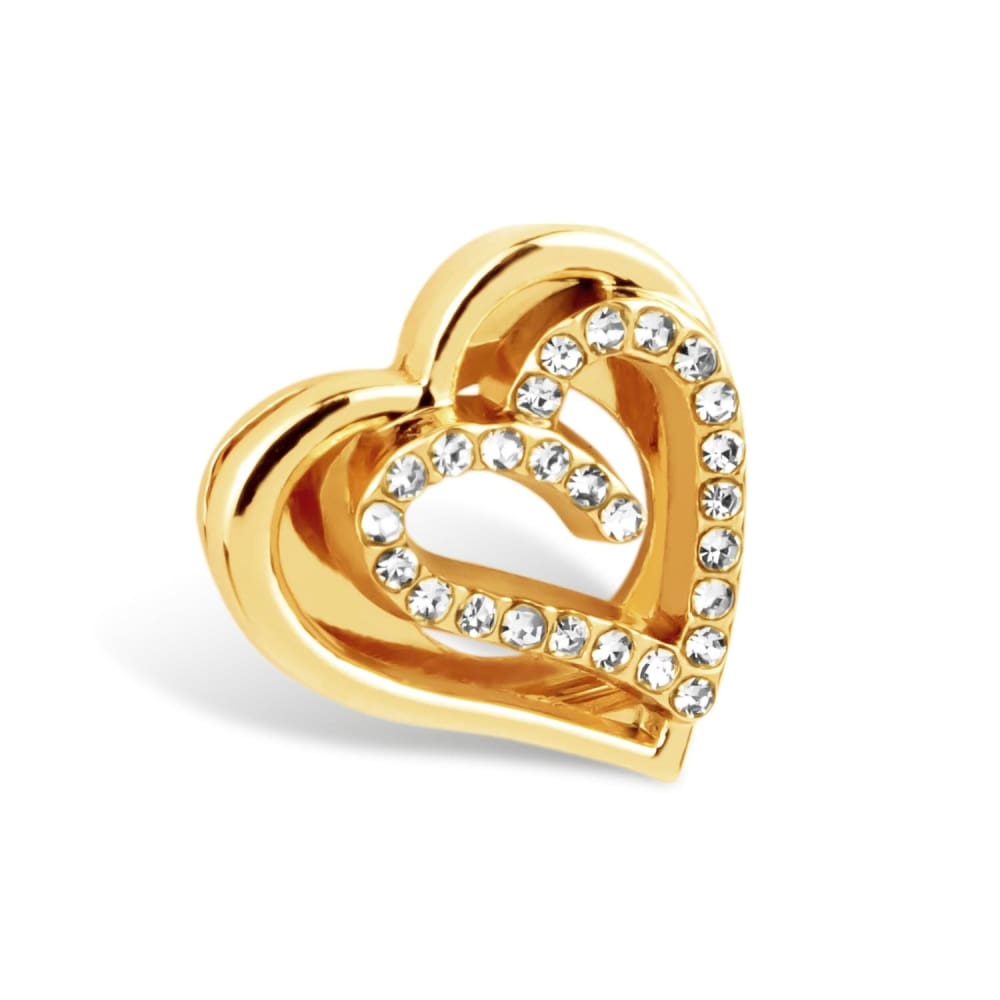 THIORA Charm Diamantherz – Gold