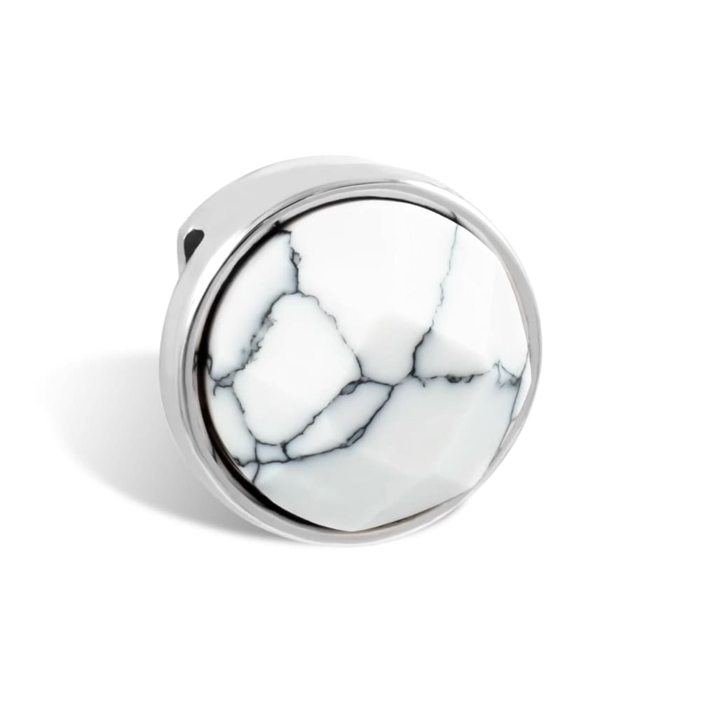 THIORA Charm Marmor – Silber