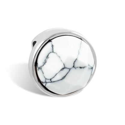 THIORA Charm Marmor – Silber