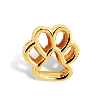 THIORA Charm Pfötchen – Gold