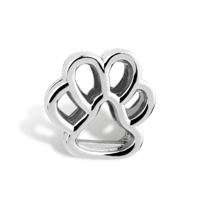 THIORA Charm Pfötchen – Silber