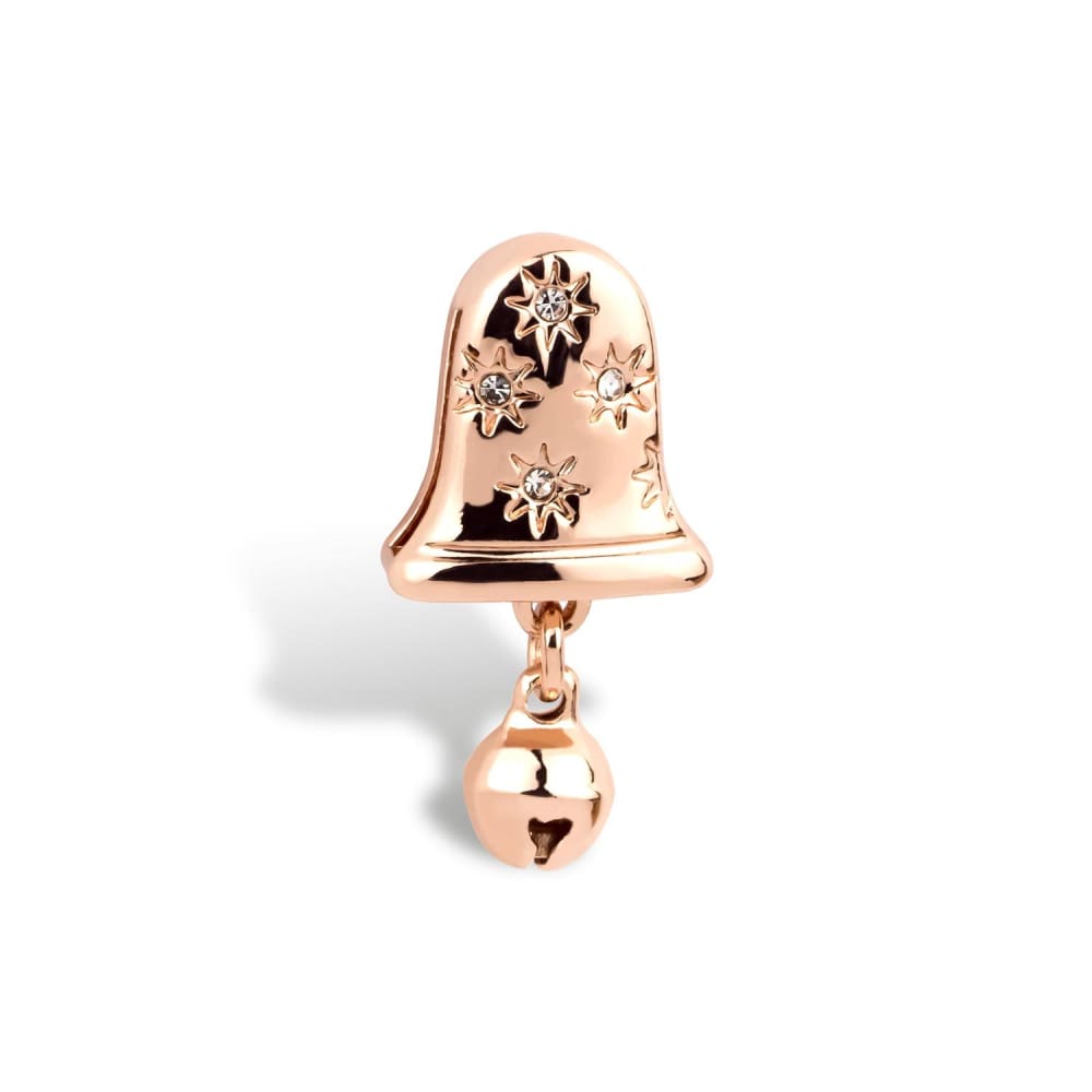 THIORA Charm Weihnachten Glöckchen – Rosegold