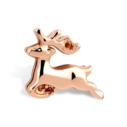 THIORA Charm Weihnachten Rentier – Rosegold