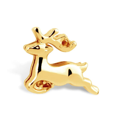 THIORA Charm Weihnachten Rentier – Gold