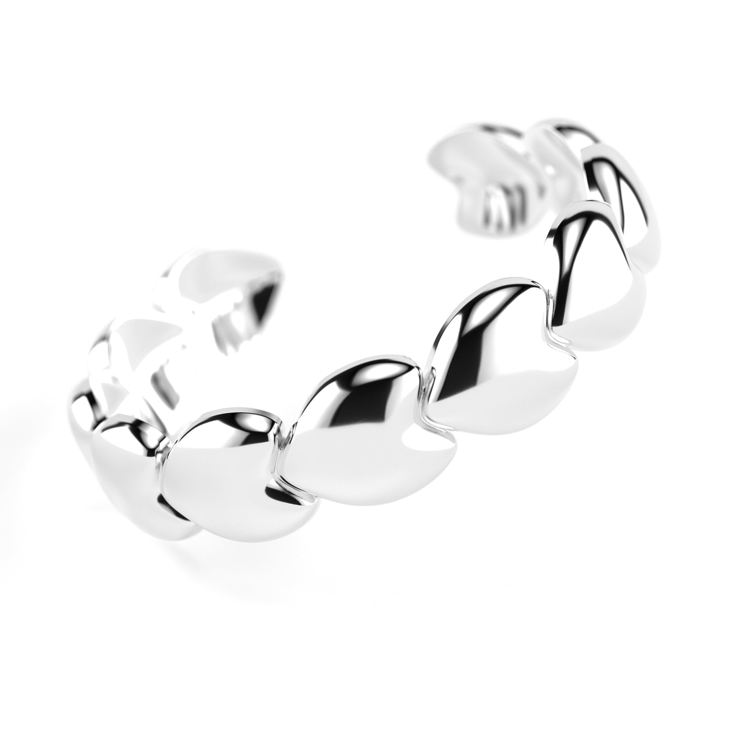 Ring im Herzen Design | Edelstahl in Rosegold, Silber & Gold