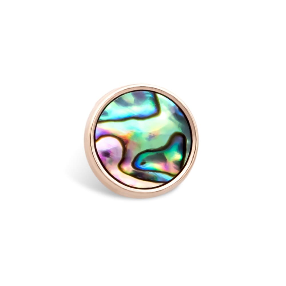 Charm Abalone Muschel - Rosegold - Charms